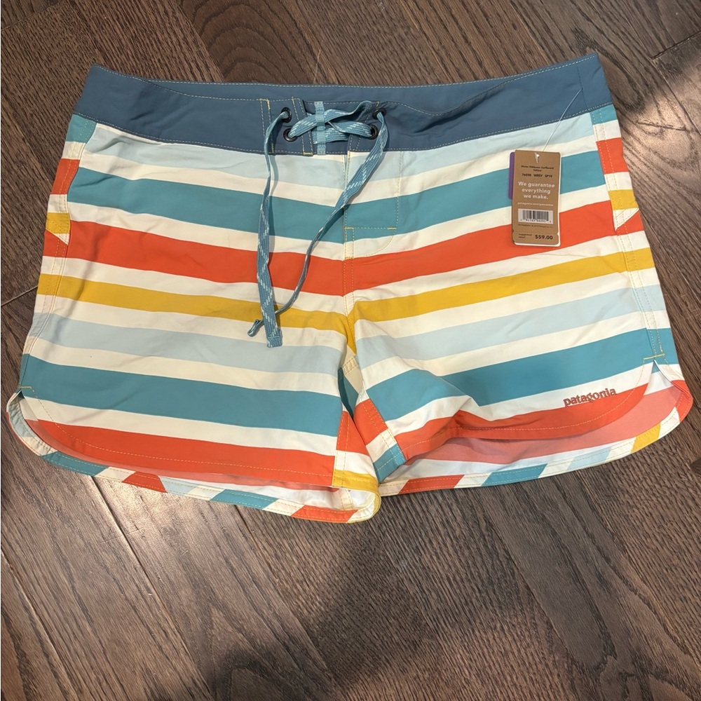 Patagonia Striped Swim Shorts